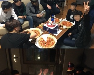 입소생 생일파티