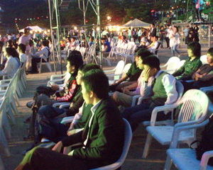 신라대학교 축제 관람.