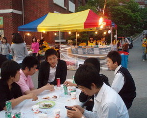 신라대학교 축제 관람.